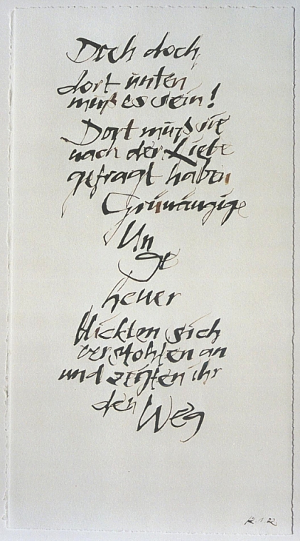 Kalligrafie Schriftkunst