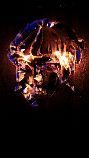fire portrait